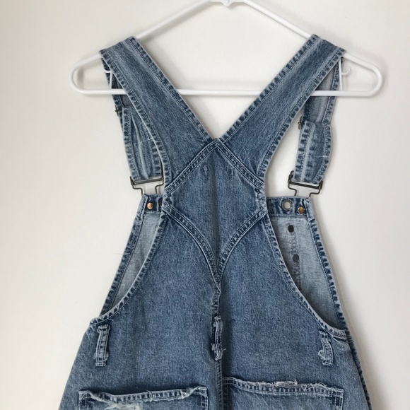 [LF] Carmar Jacobs Distressed Denim Overalls - Picture 5 of 6
